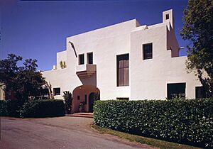 Lou Henry Hoover House from NW