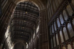 Manchester Cathedral ceiling