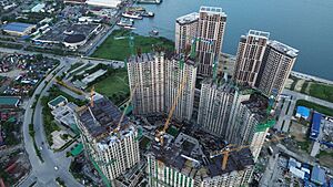 Mandani Bay in cosntruction, 28 05 2023