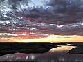 McDonald Lake Saskatchewan sunset