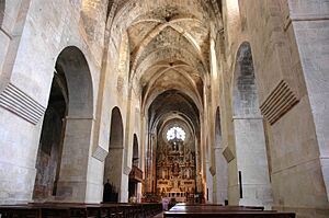Monestir de Santes Creus - Interior església