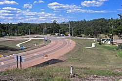 Nowa Nowa Intersection Overview, Vic, 21.3.2009