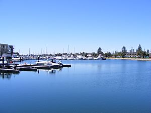 Patawalonga River and marina