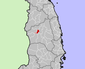Location in Gia Lai Province