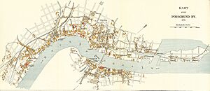 Porsgrunn map 1900