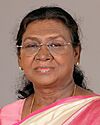 President of India Droupadi Murmu official portrait (cropped).jpg