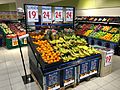REMA 1000 Supermarket interior grocery store Tønsberg, Norway 2017-11-03 fruit vegetables