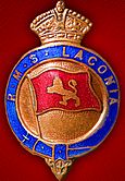 RMS Laconia Crest