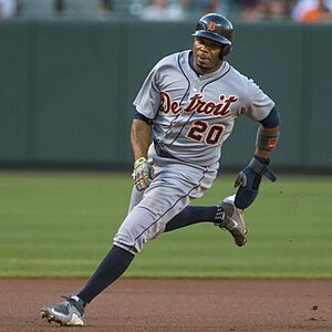 Rajai Davis on July 31, 2015