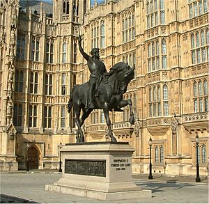 Richard I of England - Palace of Westminster - 24042004