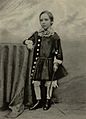 Robert Louis Stevenson mit 7 Jahren