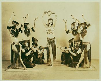 Ruth St. Denis and Denishawn Dancers in Ishtar of the Seven ... (3110033541)