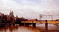 Sandridge Bridge over the Yarra River, Melbourne, 1959