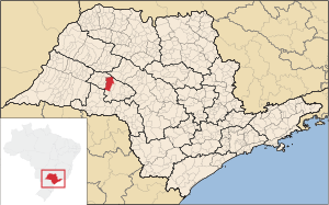 Location in São Paulo state