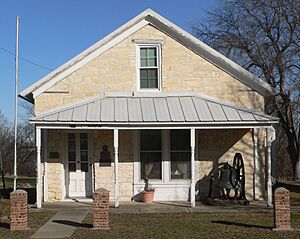 Scotland, South Dakota, Methodist church museum from W 1