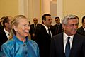 Secretary Clinton and Serzh Sargsyan