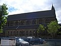 Side view of Sacred Heart Church, Liverpool