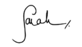 Signature of Sarah, Duchess of York