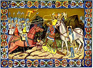 Stephen I defeats Kean (Chronicon Pictum 041)