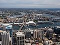 Sydney Tower looking towards Darling Harbour and Pyrmont - panoramio