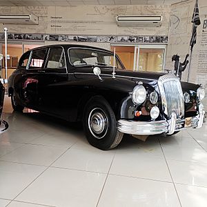 The First Daimler limousine used by President Sir Seretse Khama