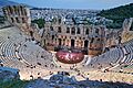 The Odeon of Herodes Atticus on September 13, 2020