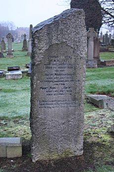 The grave of James Geikie, Morningside Cemetery, Edinburgh