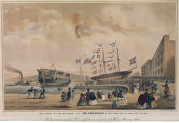 The launch of the Missionary Ship The John Wesley at West Cowes, Isle of Wight, Septr 23rd 1846 (2)