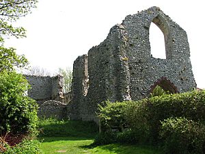 The ruins of St Mary's Priory - geograph.org.uk - 790307