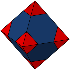 Truncated Octahedron with Construction