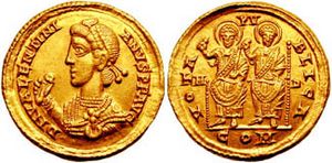 Valentinianus Solidus 621120