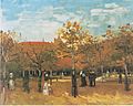 Van Gogh - Spaziergänger im Bois de Boulogne1
