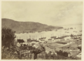 View of Nagasaki Bay by Antoon Bauduin c1865