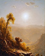 WLA lacma Sanford Robinson Gifford October in the Catskills 1880