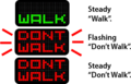 Walklight phases