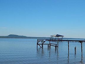 A view of the Ypacaraí Lake