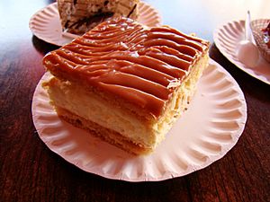00861 Cakes in Sanok, kremówka