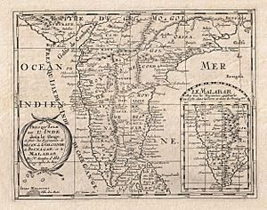 1652 Sanson Map of India - Geographicus - India-sanson-1652