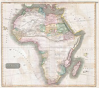 1813 Thomson Map of Africa - Geographicus - Africa-thomson-1813
