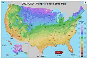 2023 USDA Plant Hardiness Zone Map (USA)