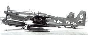 319th FAWS North American F-82F Twin Mustang 46-494