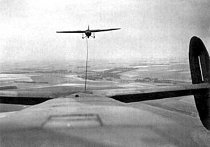 Albemarle towing a Horsa glider