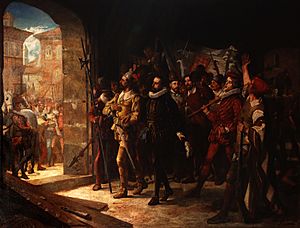 Antonio Pérez liberado por el pueblo aragonés en 1591- Manuel Ferran Bayona - 5755