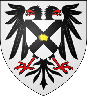 Arms of Maxwell, Earls of Nithsdale.svg