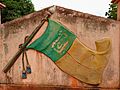 Arrondissement de Lissègazoun drapeau du Bénin au Mur