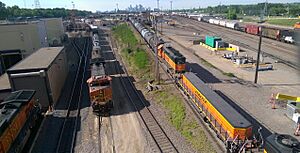 BNSF Northtown Yard Fridley MN 2017