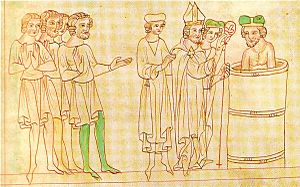 Baptism of the bohemian duke borivoj