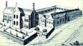 Blackfriars Gloucester by Stukeley 1721