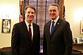Brett Kavanaugh and David Perdue