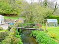 Bridge and garden - geograph.org.uk - 2025529